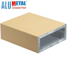 Alumetal melamine faced steel aluminum  honeycomb  sheet molding panel